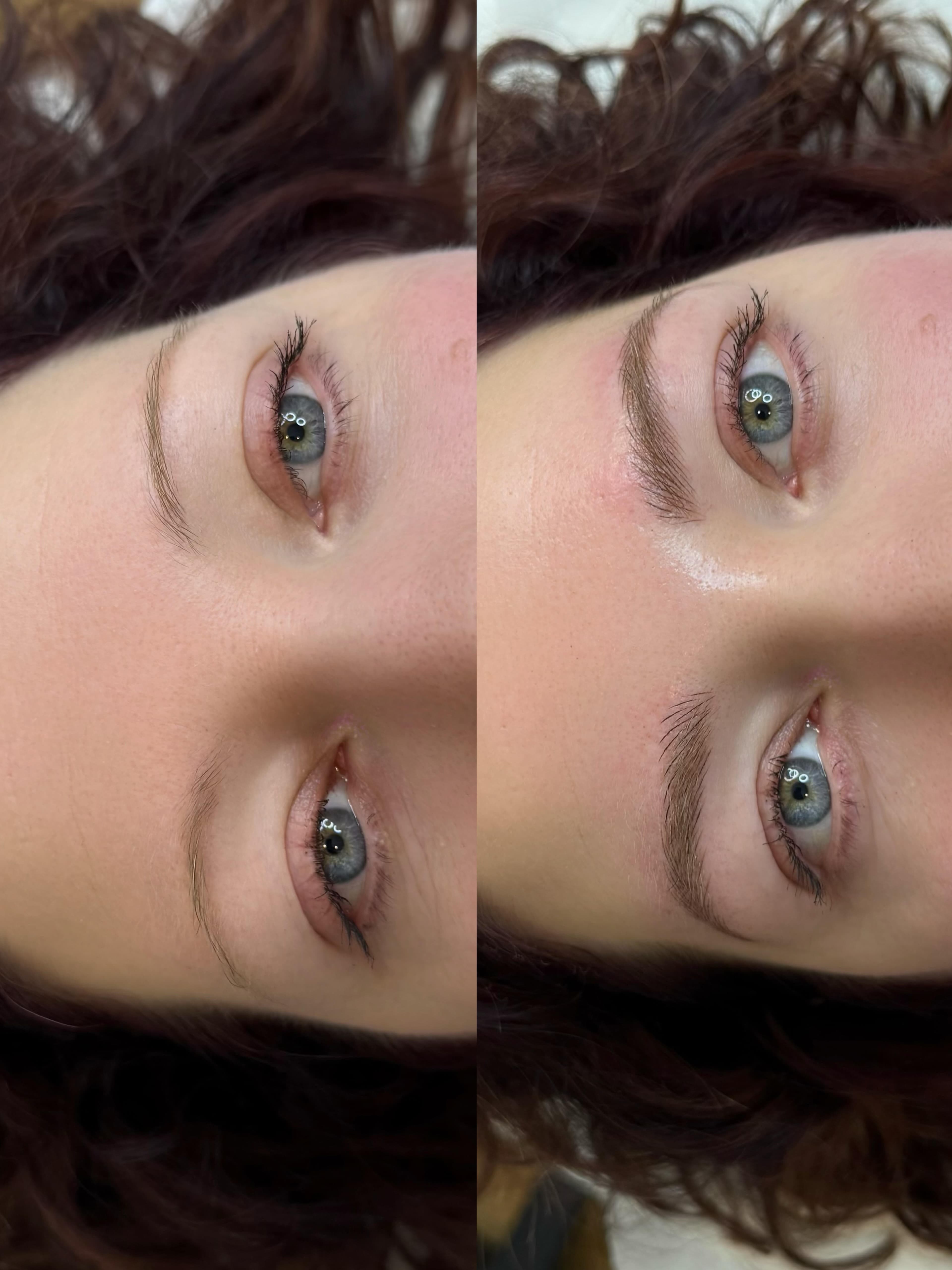 Before and after microblading result 5