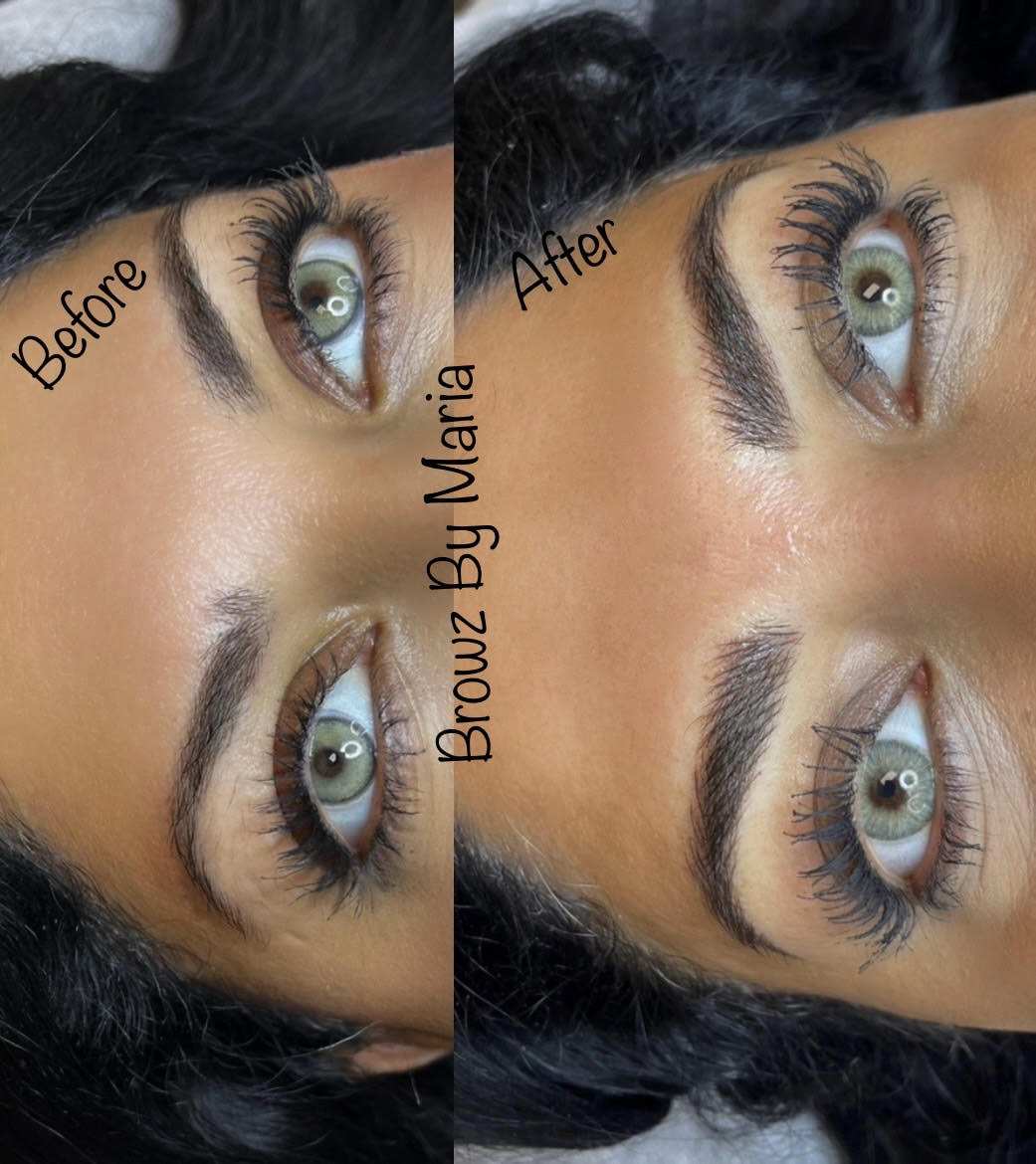Before and after microblading result 2